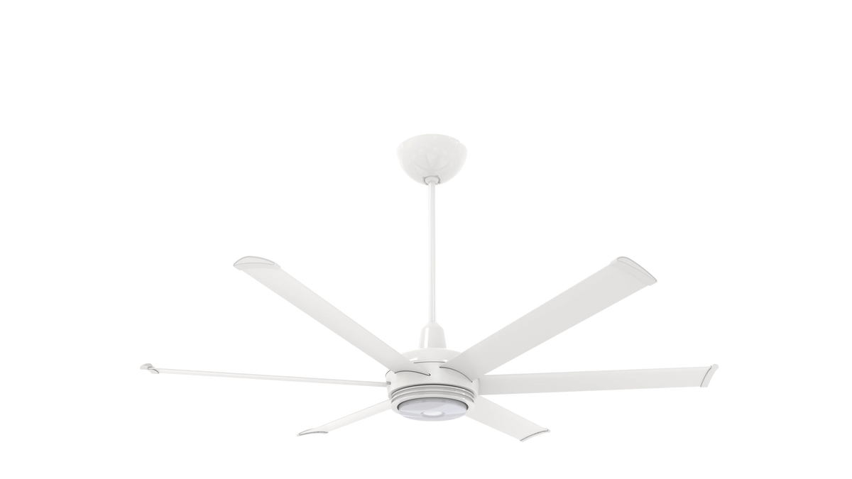 White 60 Ceiling Fan with Downlight LED L38255