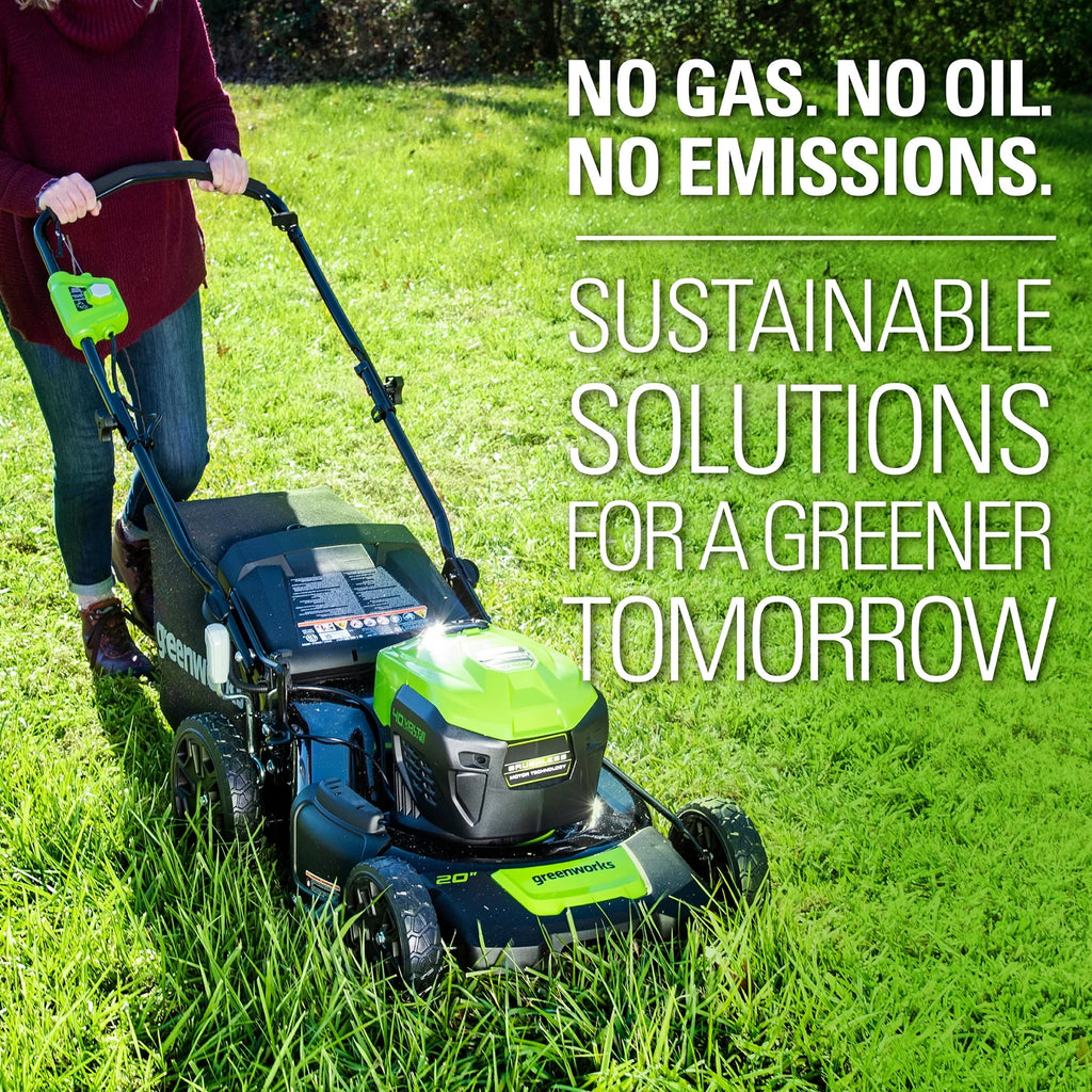 40V 20 Brushless Push Lawn Mower with Battery & Charger U40251
