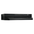 Black 42 inch Convertible Under Cabinet Range Hood J3626