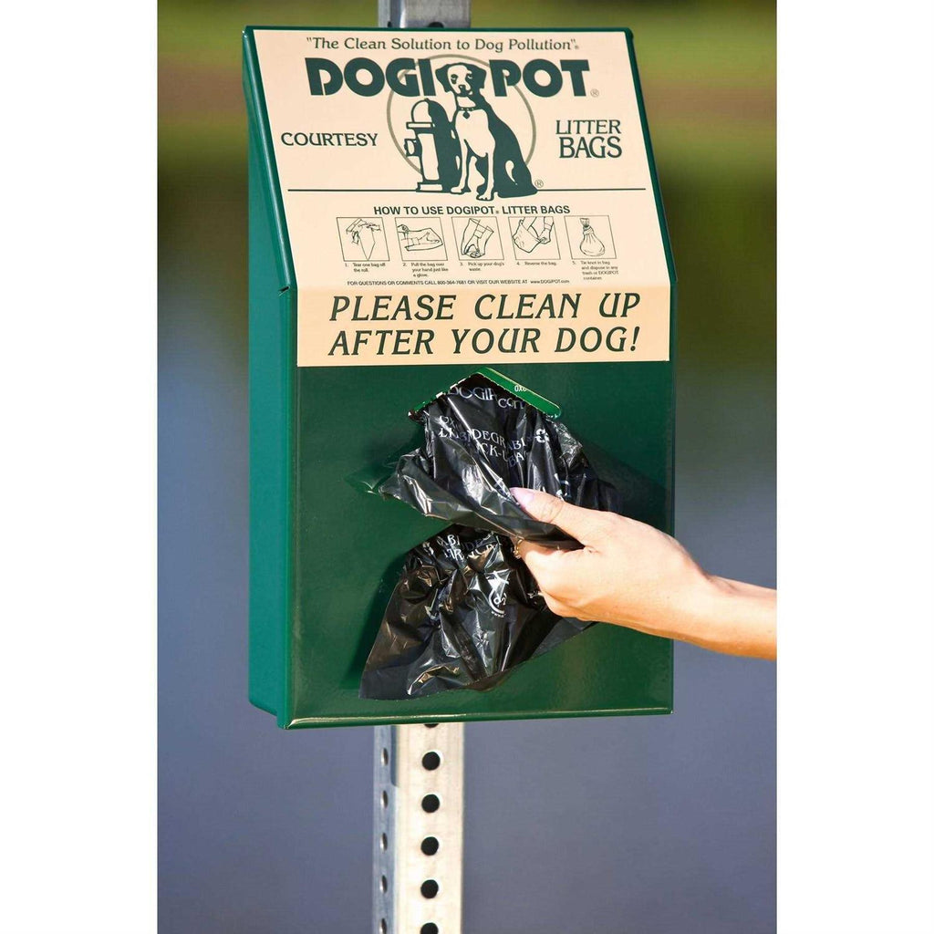 Aluminum Dog Waste Bag Dispenser A4917