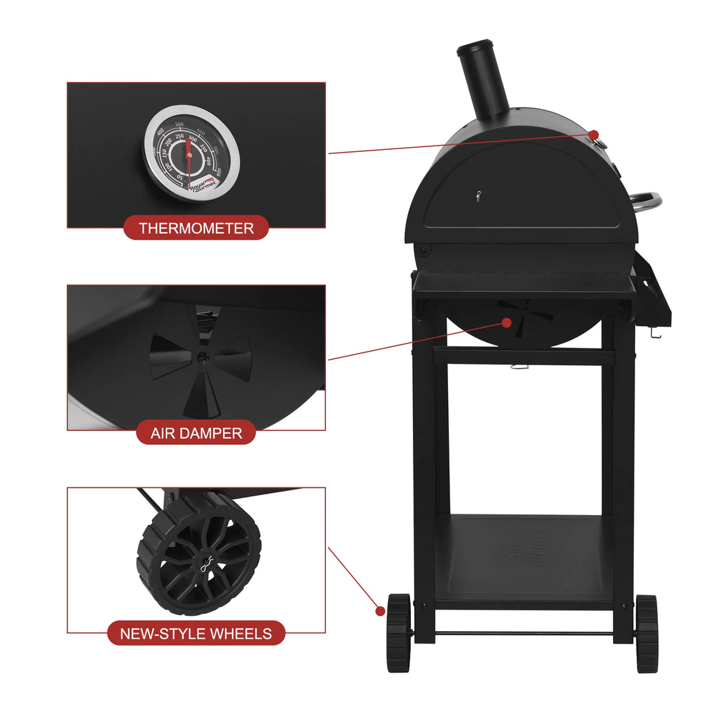 30" Barrel Charcoal Grill I349