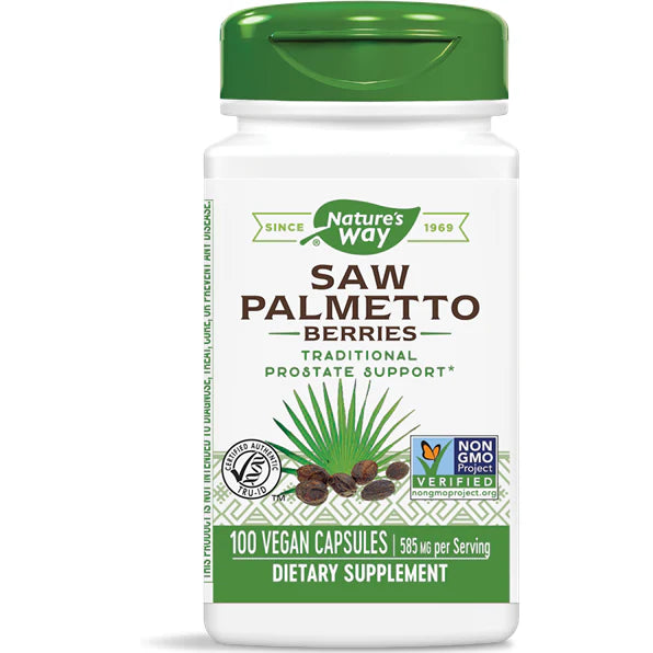 Saw Palmetto Berries 585 mg 100 caps S90575