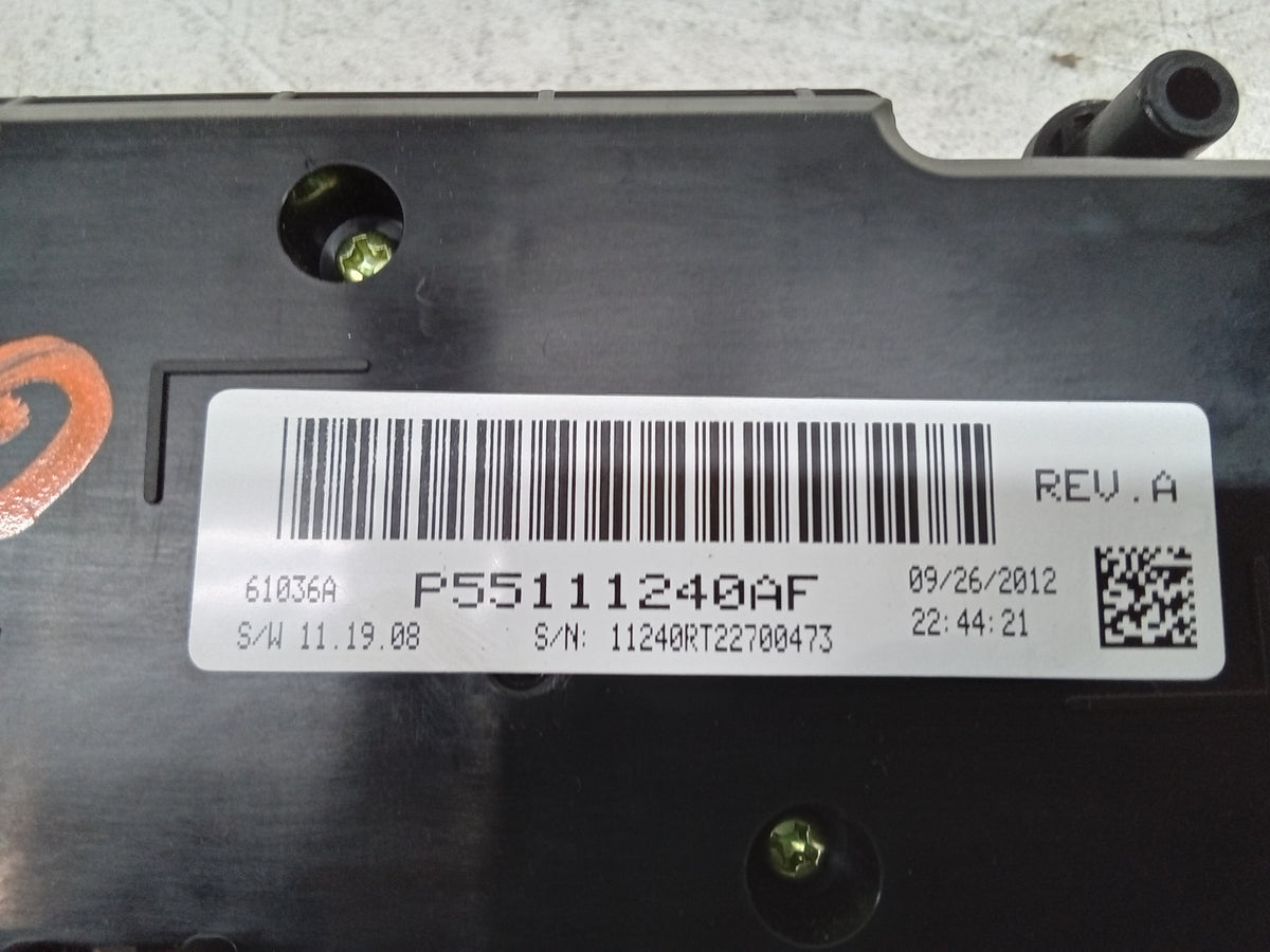 13 Dodge Caravan Temperature Control OEM T217