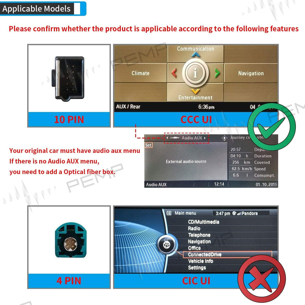8.8 inch IPS Screen Android 10 Qualcomm 8-core 4+64G Carplay Head Unit W453848