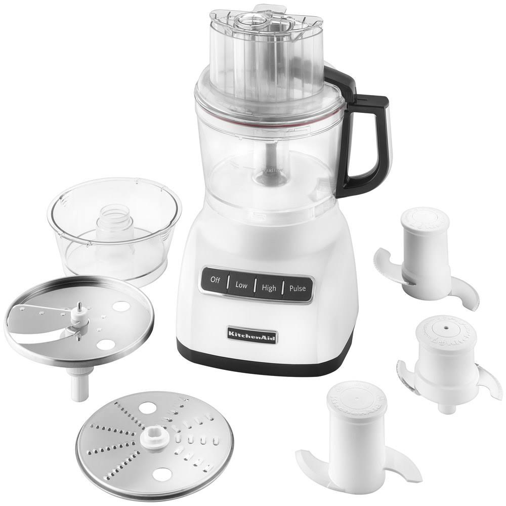 White 9 Cup Food Processor E615