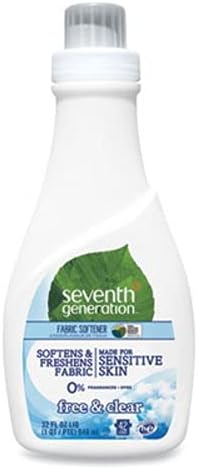 Free & Clear Liquid Fabric Softener, 32oz, Pack of 2 B160