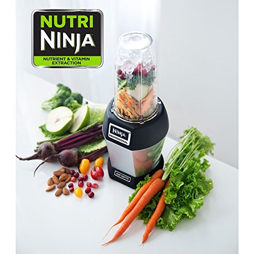3-Sip & Seal Single Serves (12, 18, and 24 oz. Cups) Stainless Steel/Black Personal Blender V6387