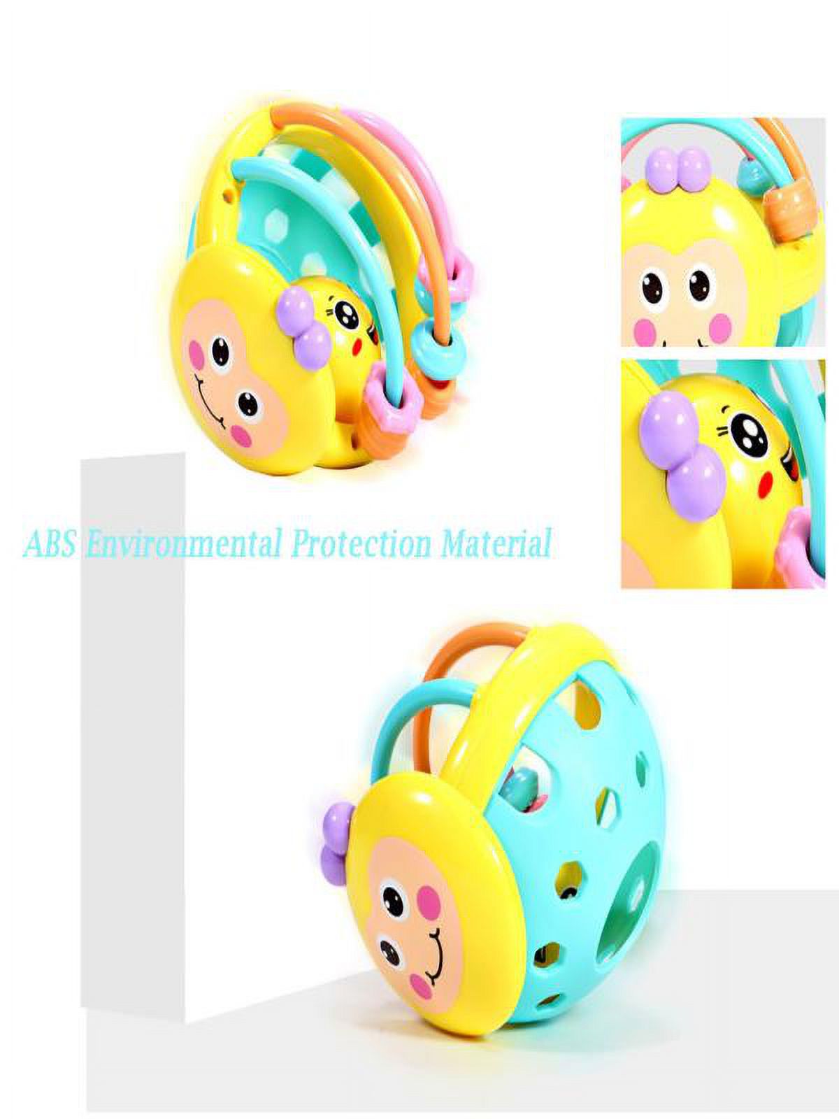 Baby Hand Bell Rattles Ball Toys, Activity Ball Infant Toys, Shaker, Grab Rattle K309675