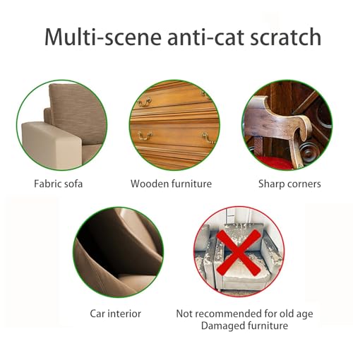 Transparent Thicken Cat Scratch Furniture Protector O31447