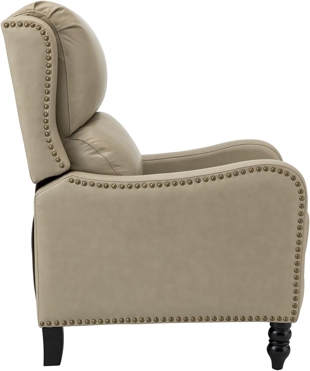 Genuine Leather Recliner TAN C29305