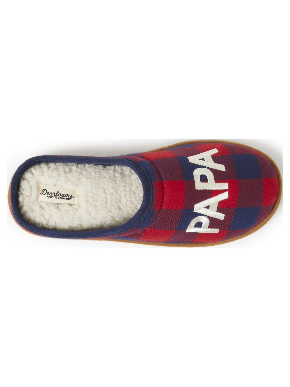 Men's Plaid Clog Slippers H851120
