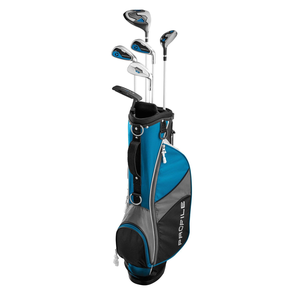 Junior Large Complete Golf Club Set Blue J660