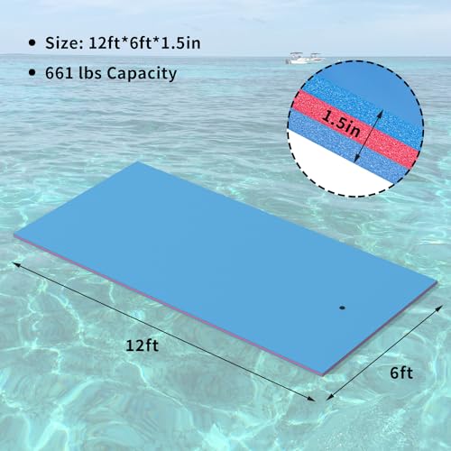 Oversized 3 Layer Floating Water Mat C1521