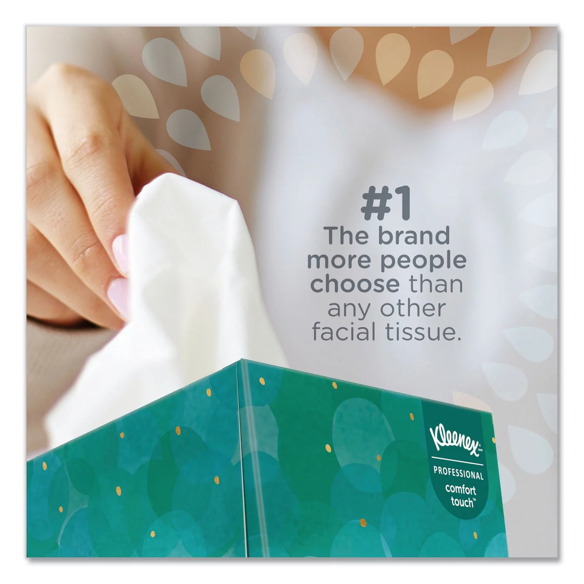 White 2-Ply Facial Tissue, 6 Boxes R711