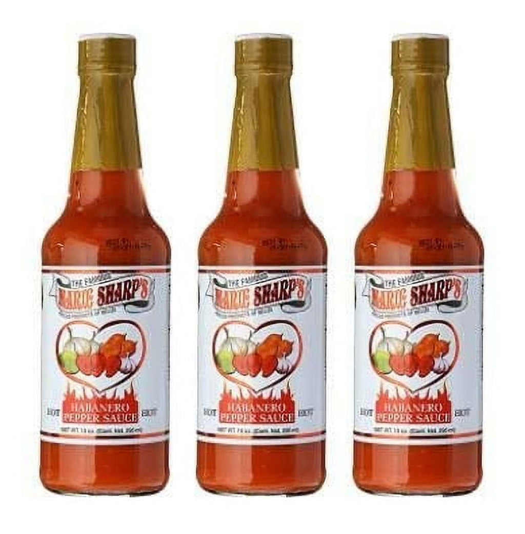 Hot Habanero Pepper Sauce 10 oz (pack of 3) I2676
