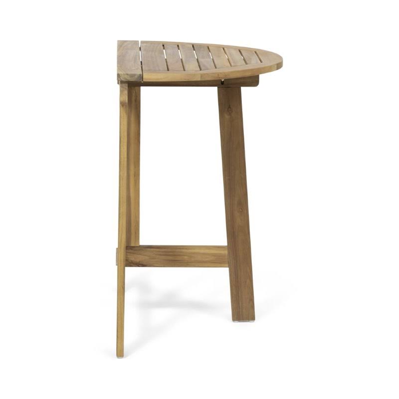 Acacia Wood Folding Bistro Table Z351604