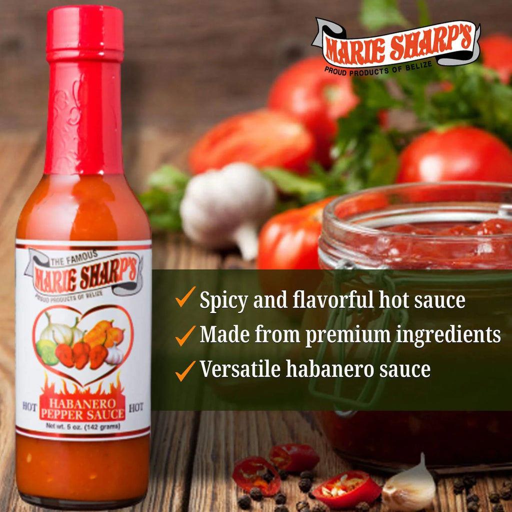 Hot Habanero Pepper Sauce 10 oz (pack of 3) I2676