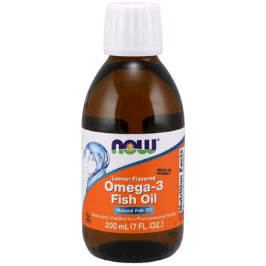 Omega-3 Fish Oil Liquid Lemon flavor 7oz W89731