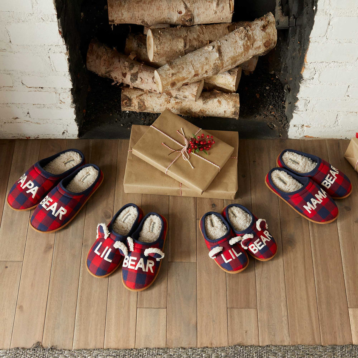 Men's Plaid Clog Slippers H851120