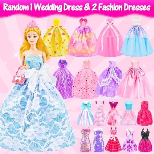 67PCS Doll Playset with Scooter & 11.5 Inch Doll Accessories E509970