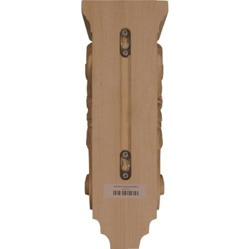 Large Acanthus Wood Corbel Mahogany C4790