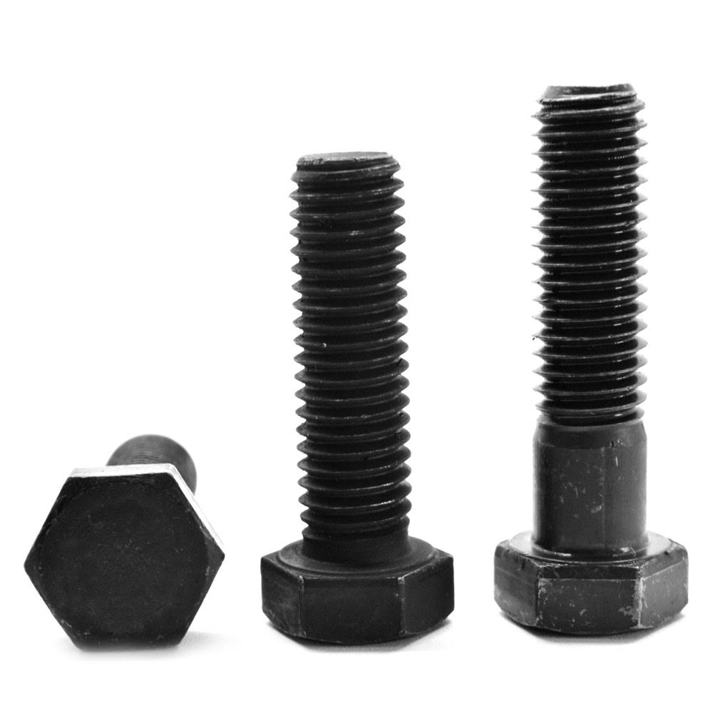 22-12 x 5x22 Coarse Thread Grade 8 Hex Cap Screw Alloy Steel Black Oxide F8640