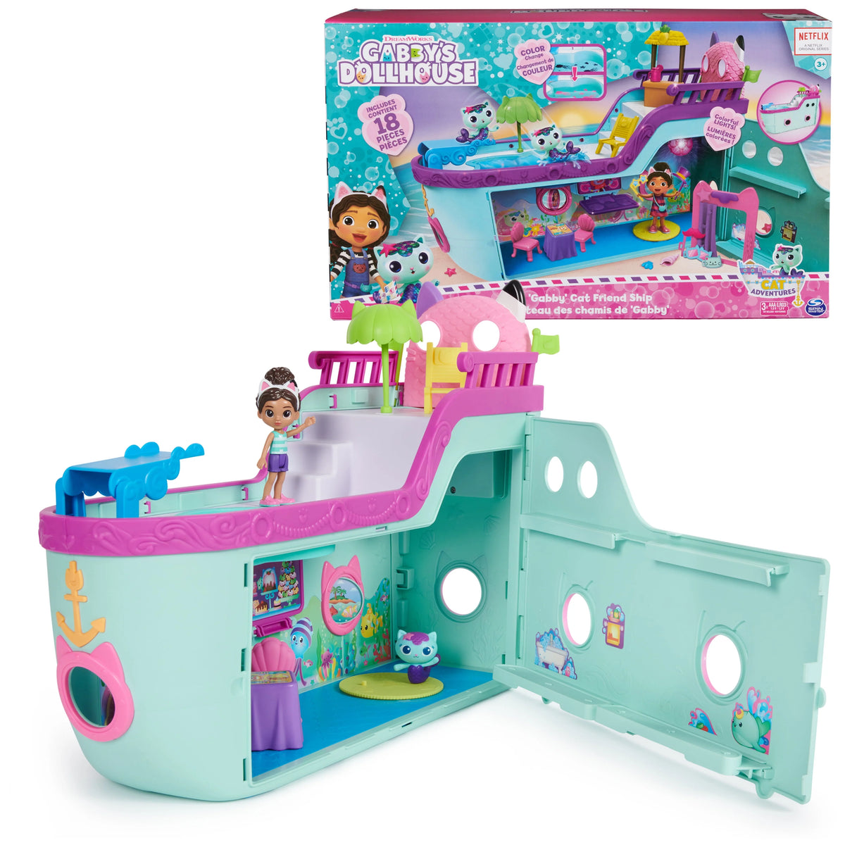 Cruise Ship Toy Vehicle Playset Q588