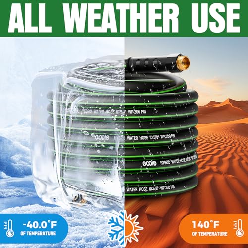 Heavy Duty 25ft Non-Expandable Kink Resistant Water Hose X49030