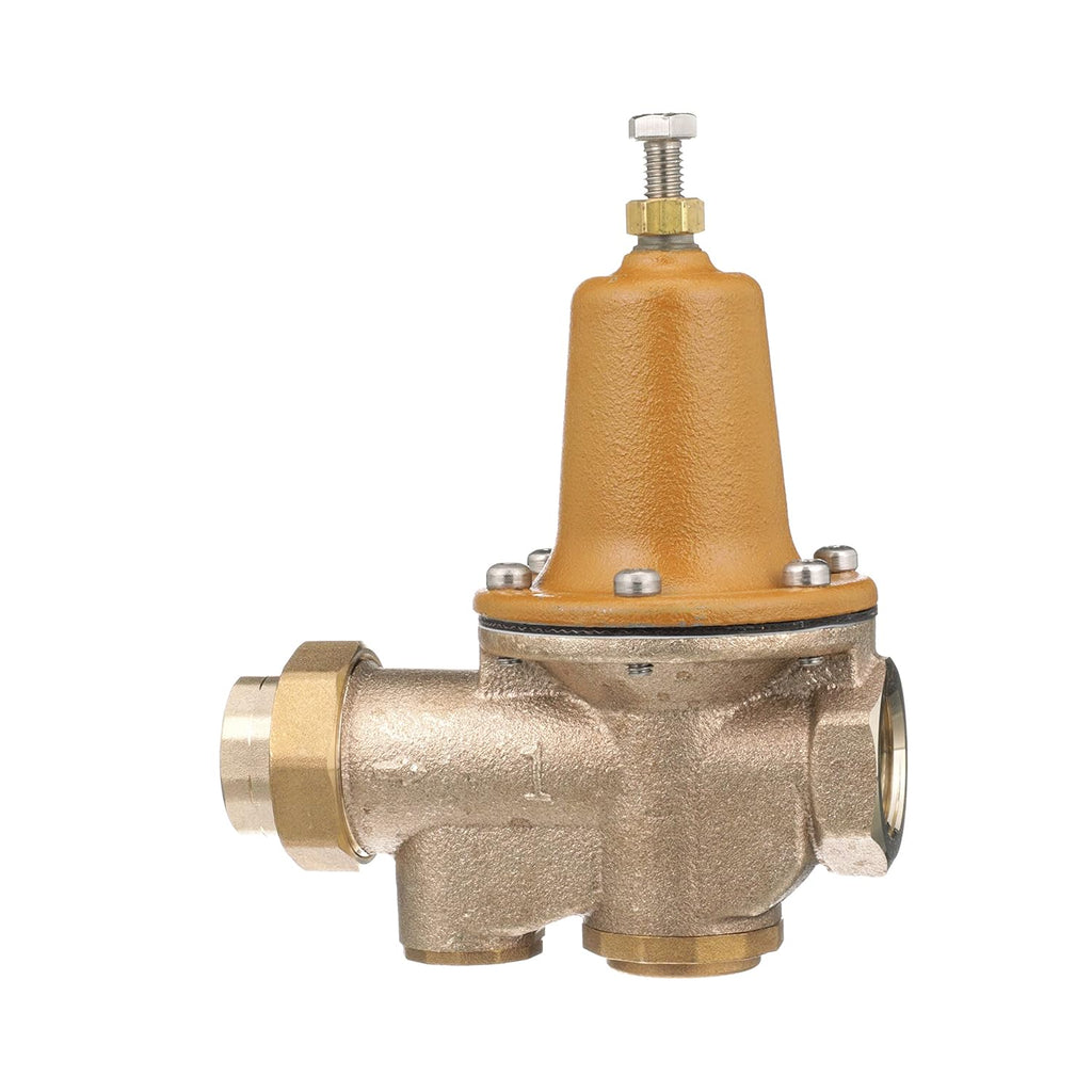Water Pressure Reducing Valve Union x NPT Female, 1 1/2 Inch, SS Seat N59129