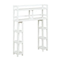 White Bathroom Organizer with 2 Shelves A6721