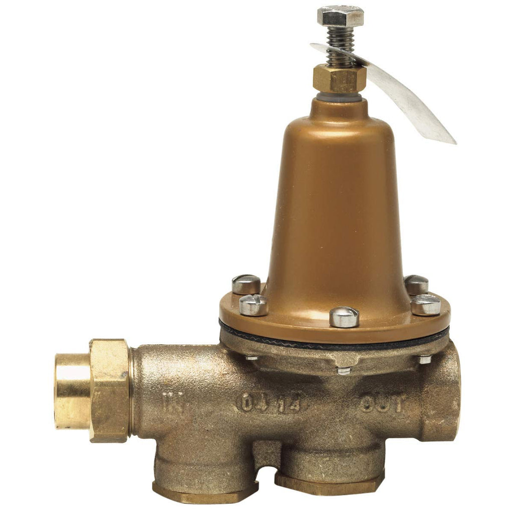 Water Pressure Reducing Valve Union x NPT Female, 1 1/2 Inch, SS Seat N59129