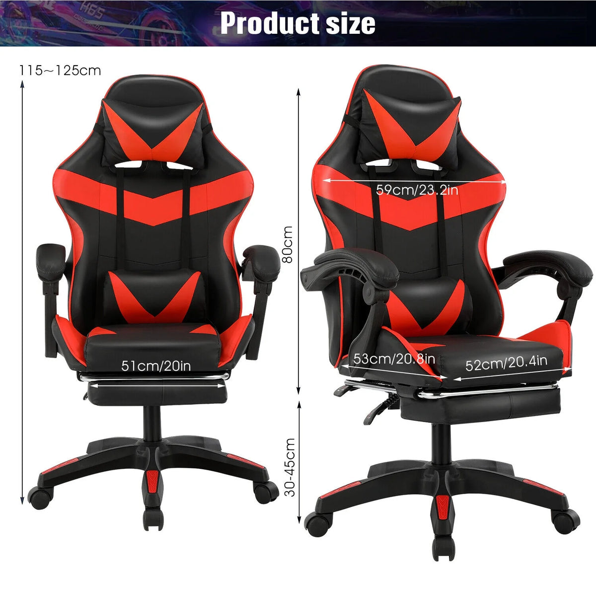 Ergonomic Gaming Chair O1523