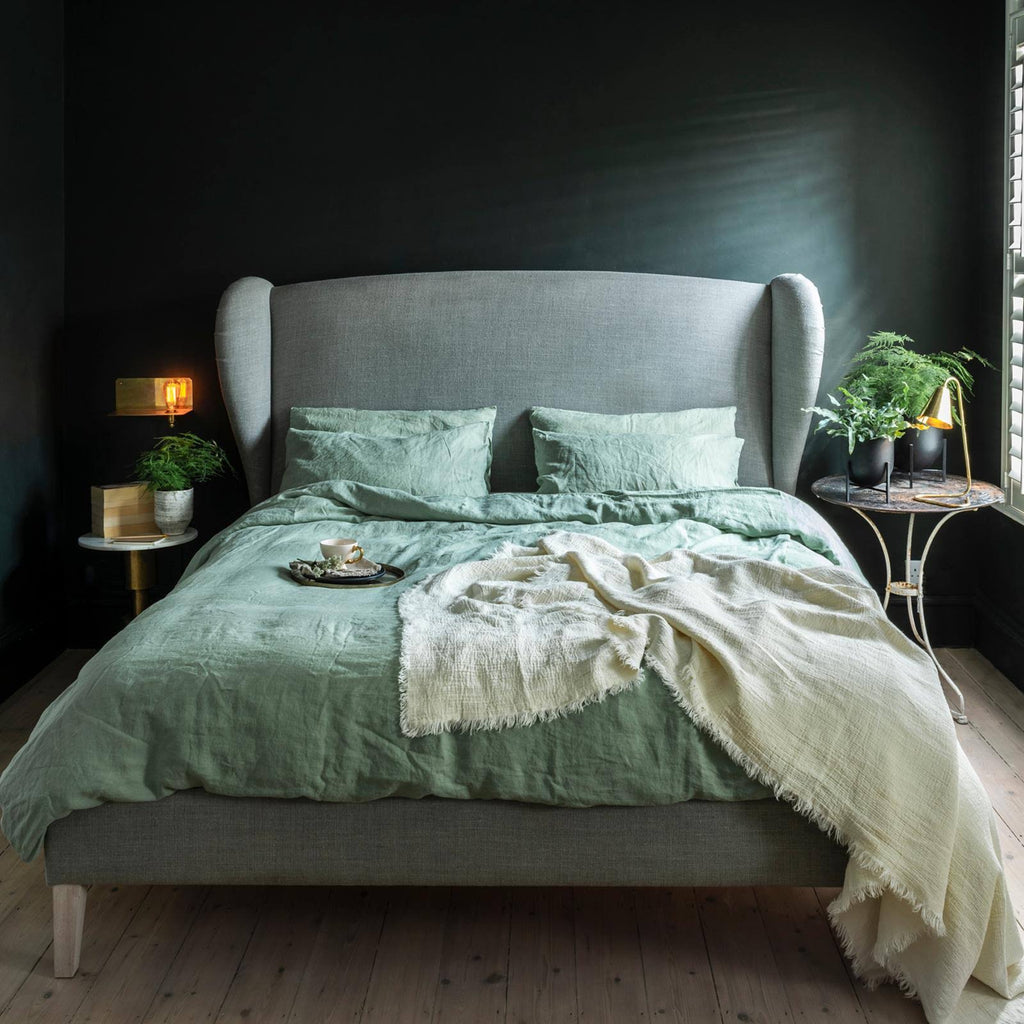 Sage Linen Flat Sheet K278847