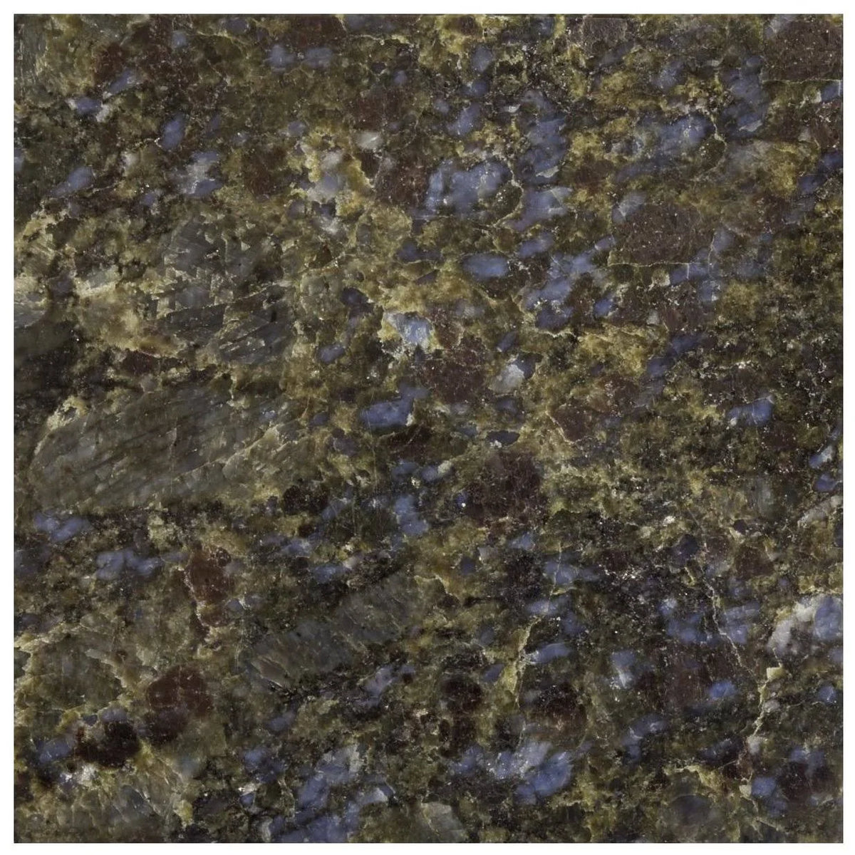 Blue 49W 22D Single Vanity Top with Backsplash B788