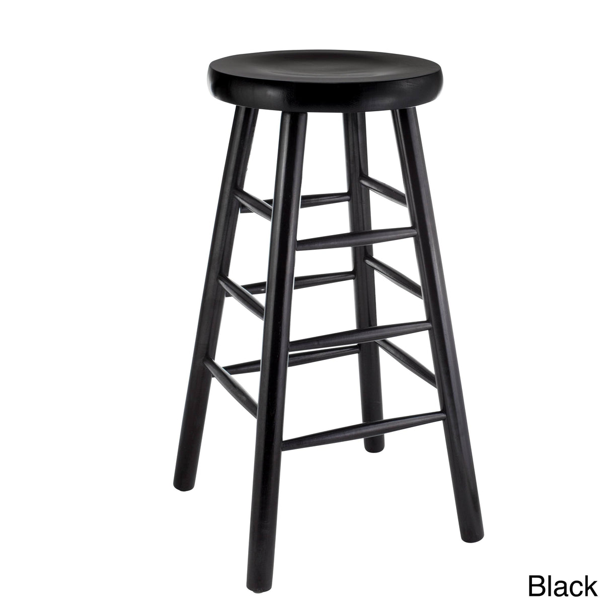 Backless Beech Wood Bar Stool P178