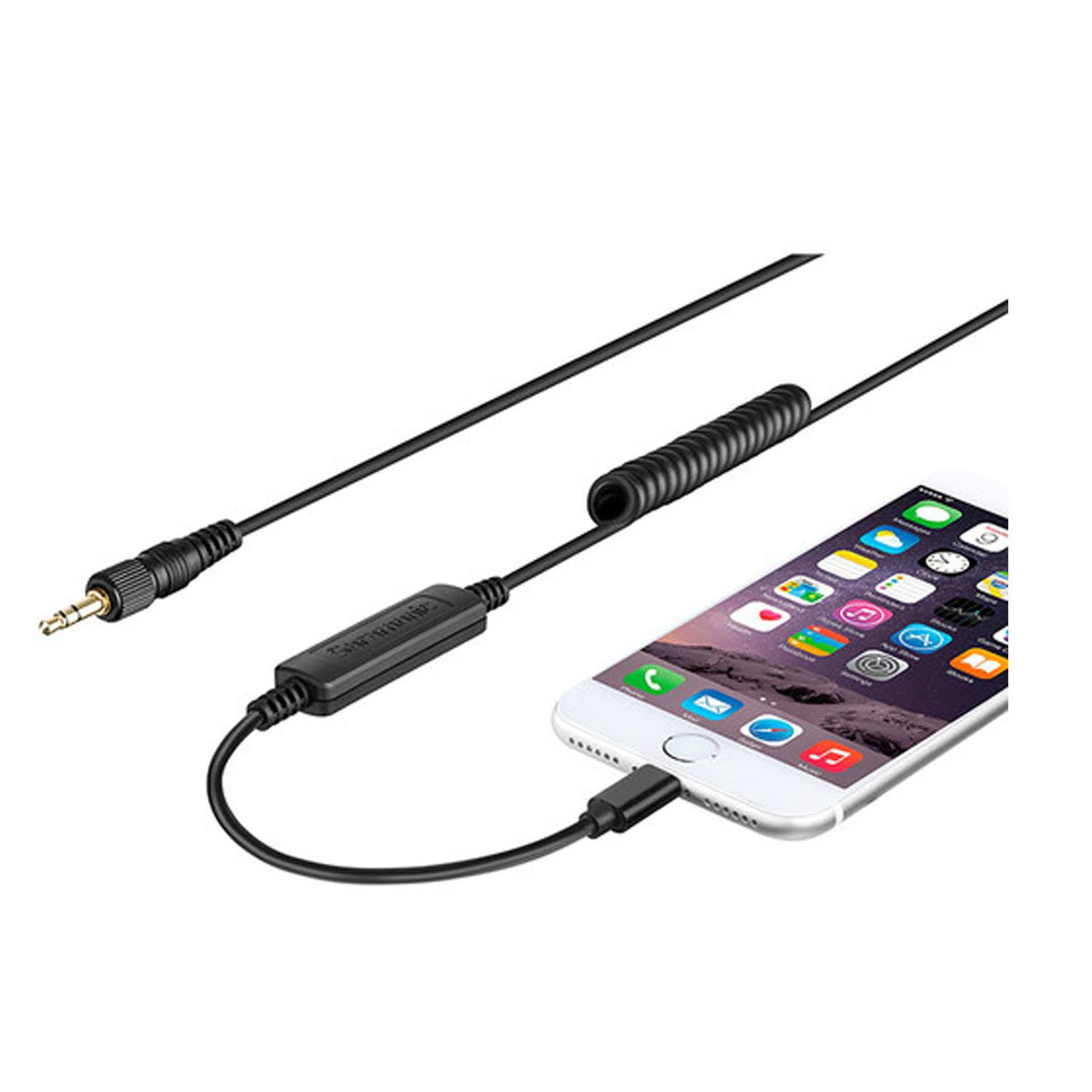 Locking 3.5mm TRS Male to Lightning Cable A979780
