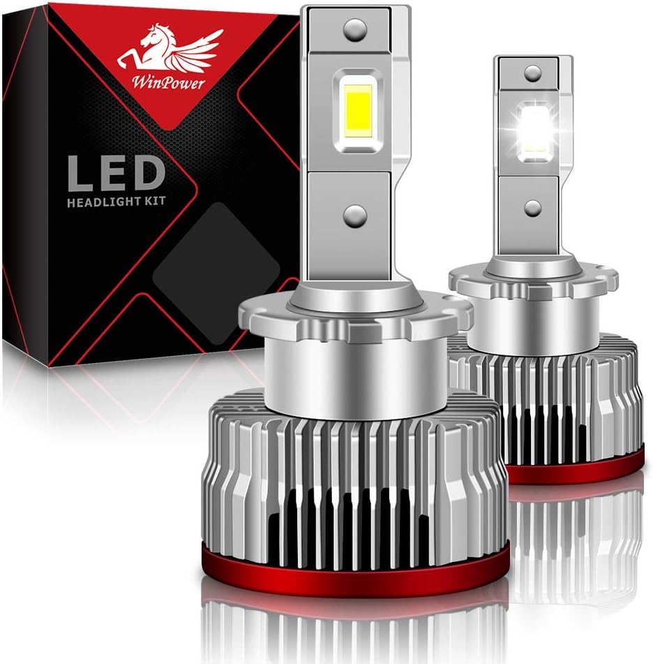 D2S D2R LED Headlight Bulb 35W 6000K Xenon White Pack of 2 I352