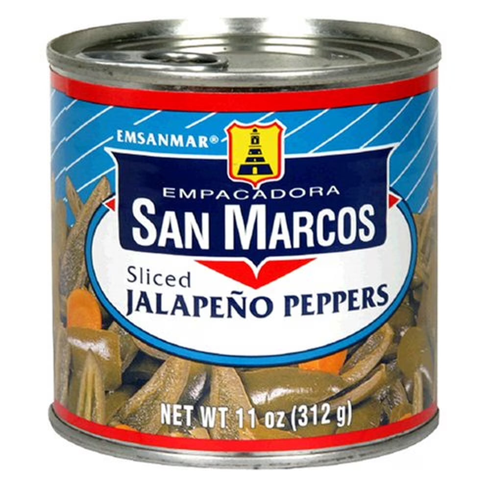Sliced Jalapeno Peppers, 11-Ounce Can (Pack of 24) V547