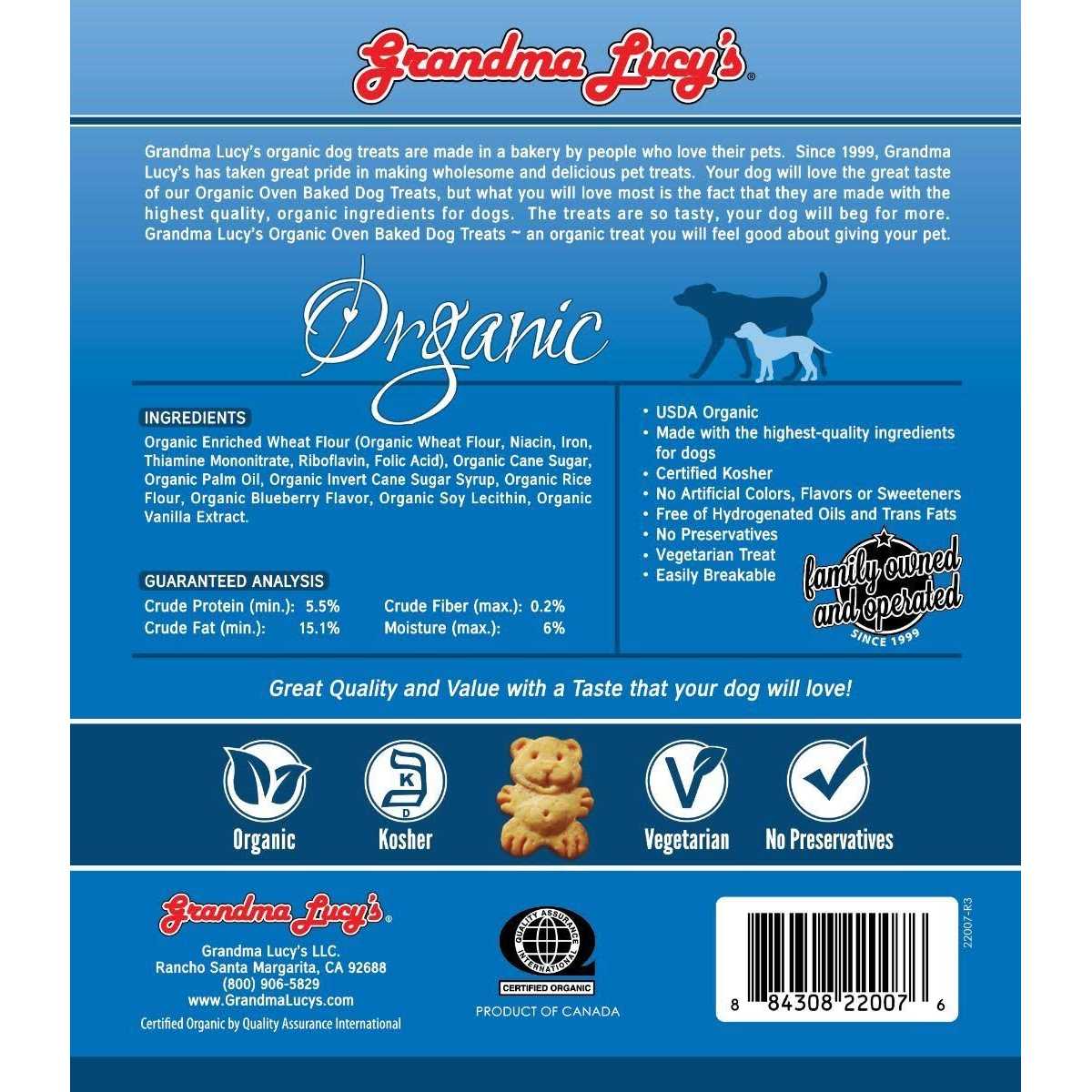 Organic Baked Dog Treats L4731