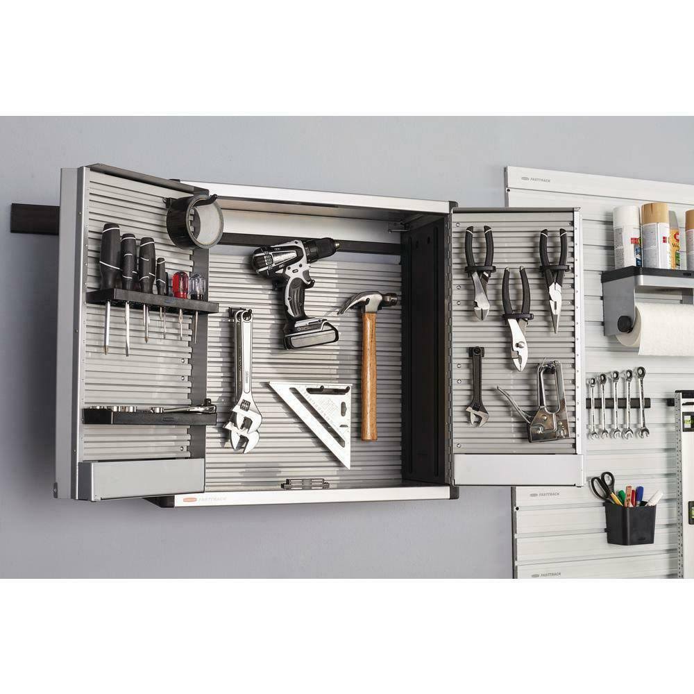 5 Piece Garage Tool Cabinet Rail Storage System C235