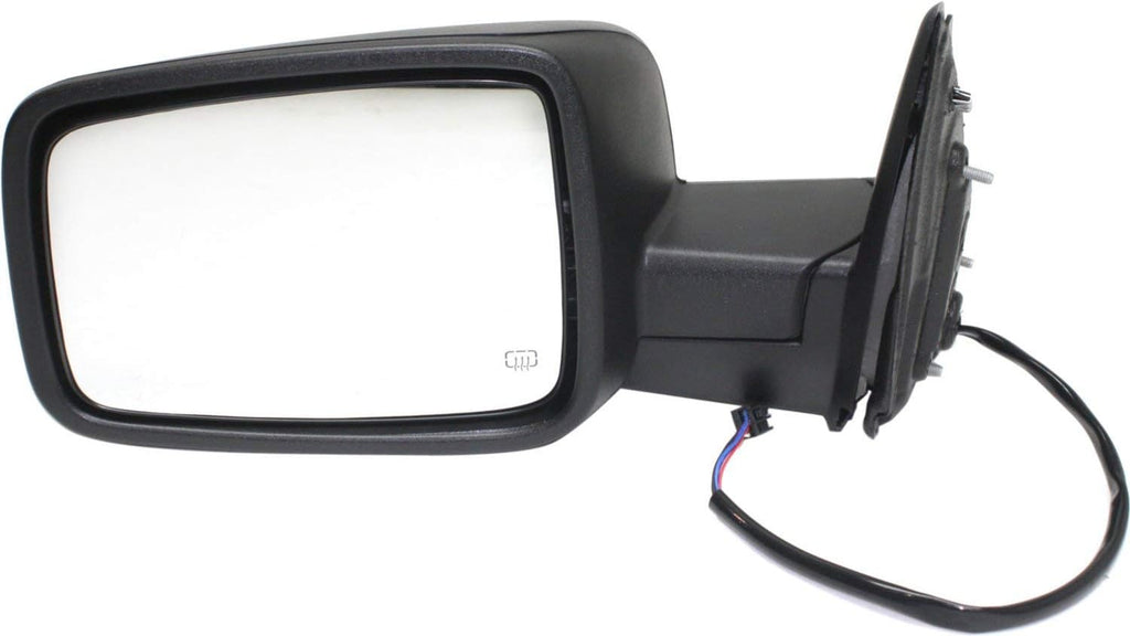 Power Mirror compatible with Ram 1500/2500 Right and Left Side Heated Textured Black S4292
