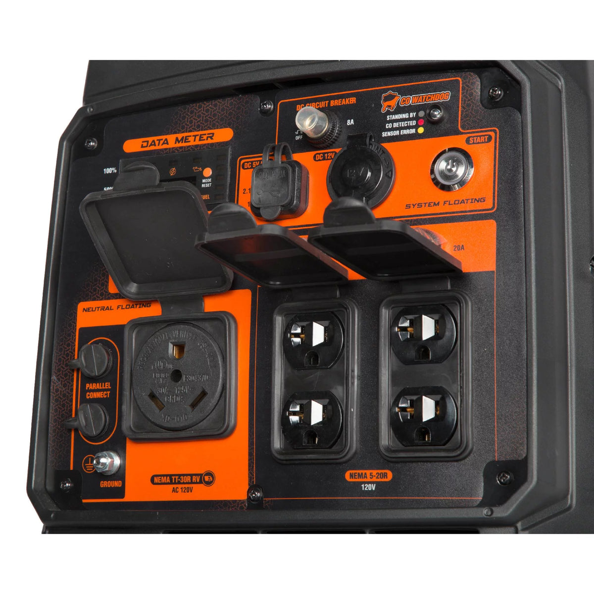 4800-Watt Portable Inverter Generator with Electric Start I475