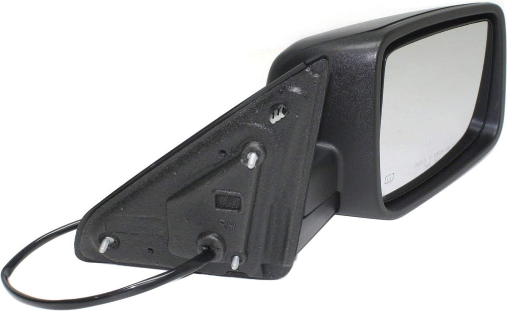 Power Mirror compatible with Ram 1500/2500 Right and Left Side Heated Textured Black S4292