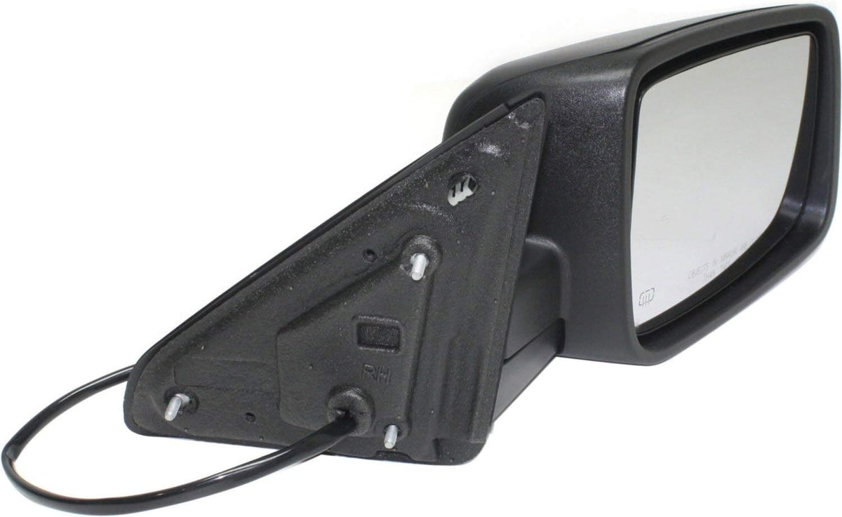 Power Mirror compatible with Ram 1500/2500 Right and Left Side Heated Textured Black S4292