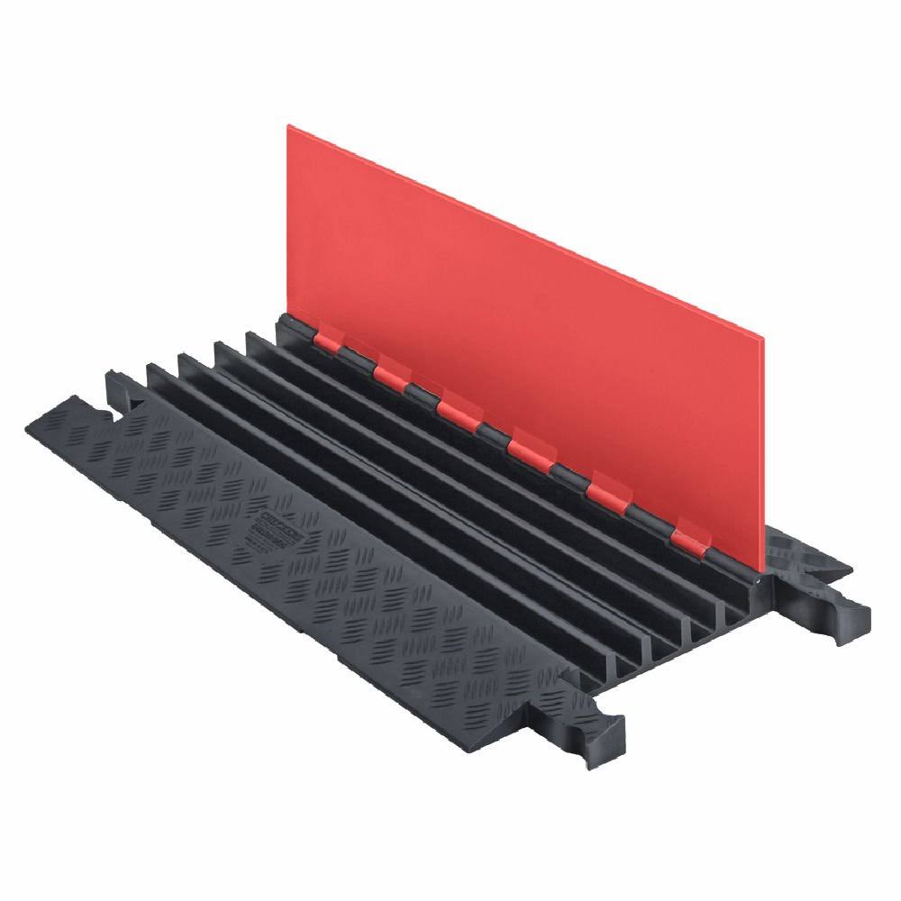 Black Orange 5-Channel Cable Protector C37825