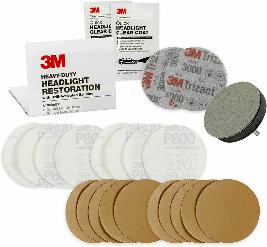 Heavy Duty Headlight Restoration Kit 2-Pack T68667
