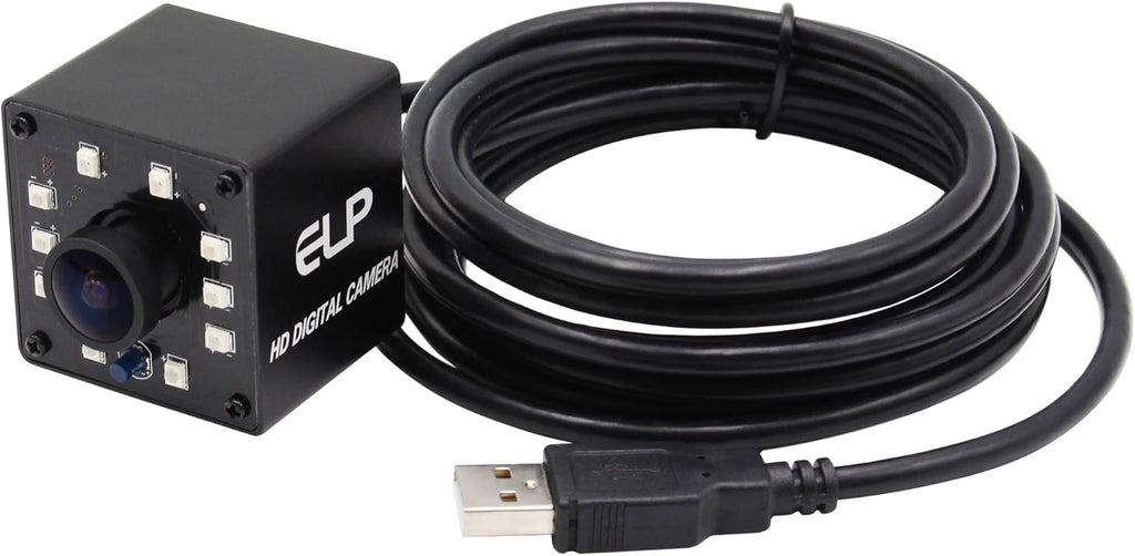 1080P Wide Angle Fisheye IR LED USB Webcam Camera P745100