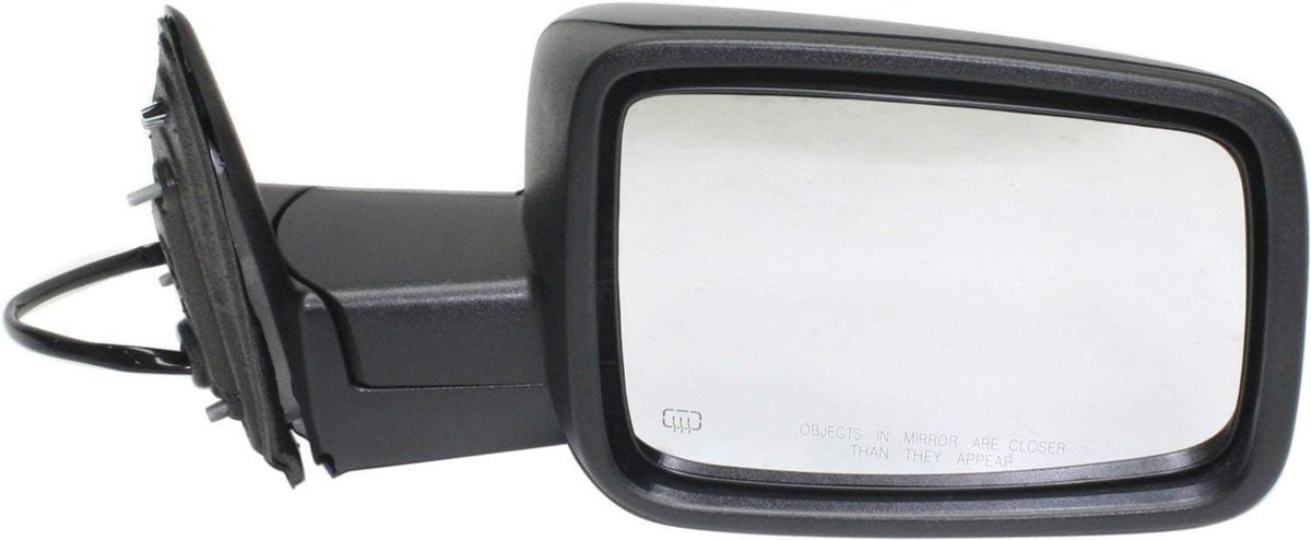Power Mirror compatible with Ram 1500/2500 Right and Left Side Heated Textured Black S4292