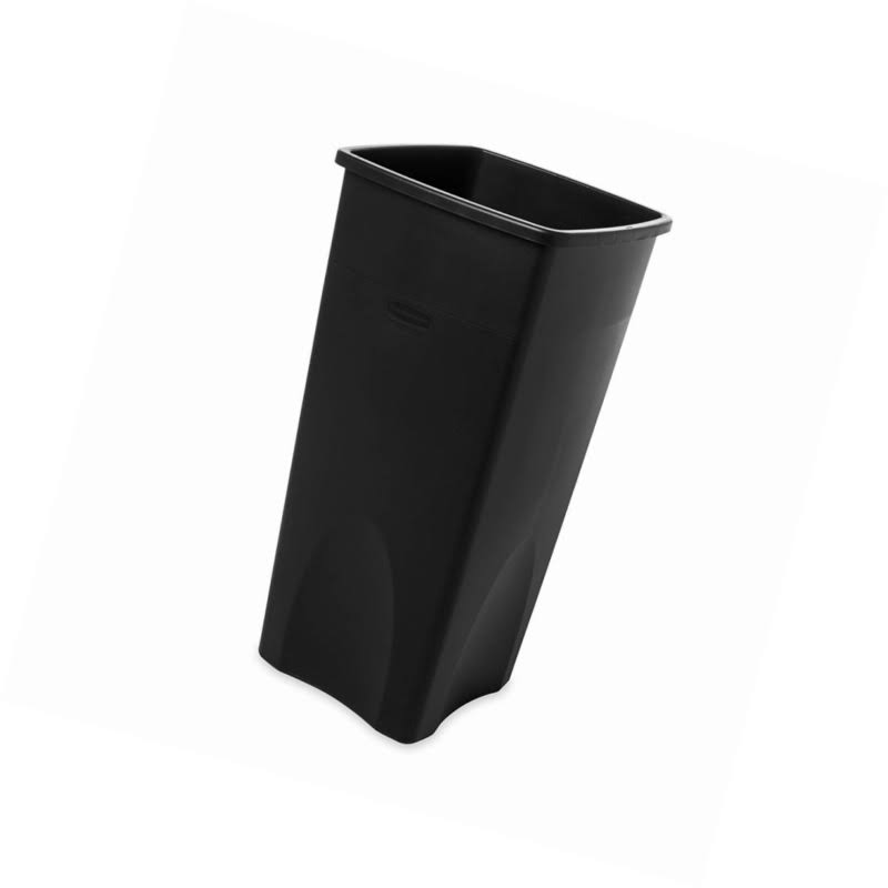 23-Gallon Black Trash Can T44413