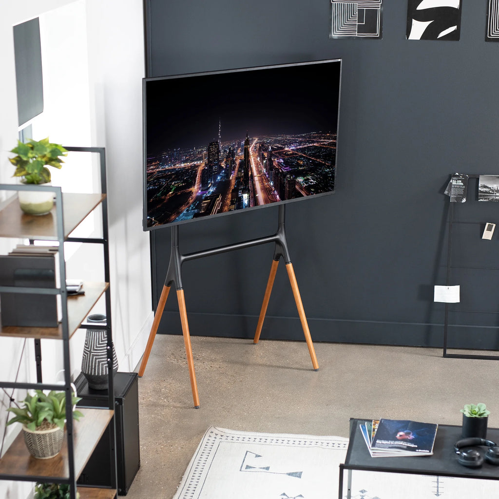 Adjustable Floor TV Stand Mounts 49" to 70" Screens A52244